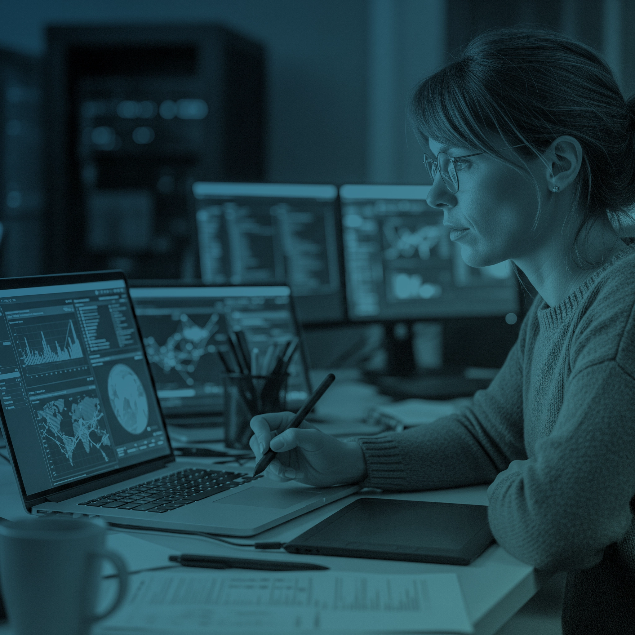 Tecnica monitoreando sistemas